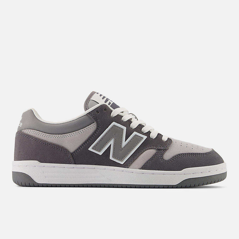 New Balance 480 Shoes Castlerock with Shadow Grey and Raincloud